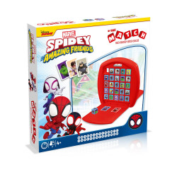Winning Moves Top Trumps Match: Marvel - Spidey & His Amazing Friends Τhe Crazy Cube Game (English Language) (WM04798-ML1-6)