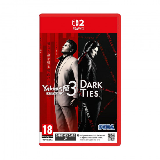 NSW2 Yakuza Kiwami 3 & Dark Ties (Game Key Card)