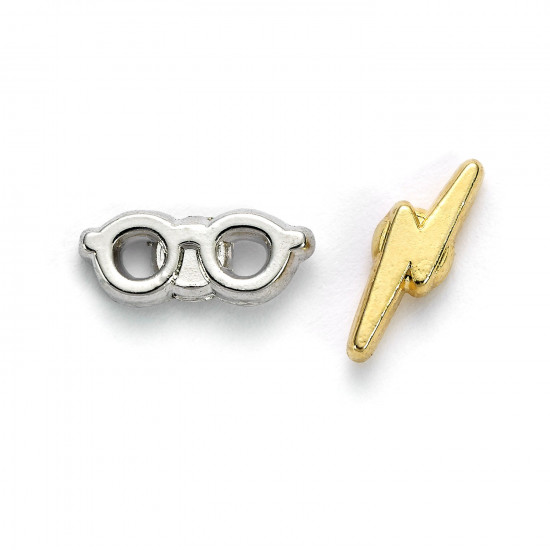 Carat Shop Harry Potter - Lightning Bolt & Glasses Stud earrings (WE0176)