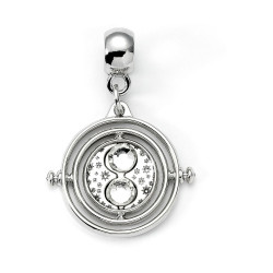 Carat Shop Harry Potter - Time Turner Silver Tone Slider Charm (HP000674)