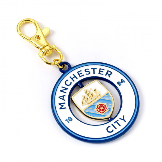 Carat Shop Manchester City FC - Spinning Logo Backpack Hanger (MCBH0001)