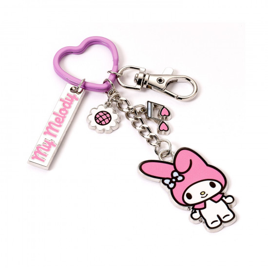 Carat Shop Hello Kitty - My Melody Keyring with Charms (HKKR0020)
