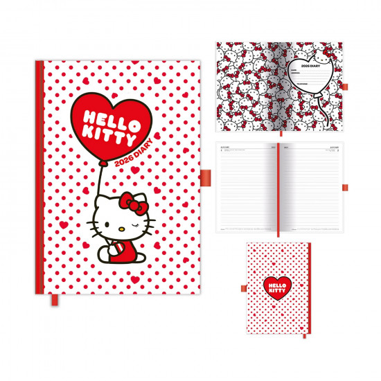 Pyramid Sanrio: Hello Kitty 2026 A5 Dtp Diary (SR2402888)
