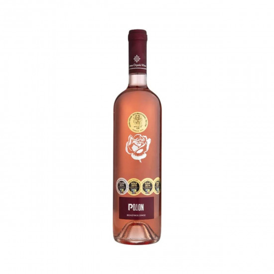 Limnos Organic wines - Rodon - Moscato Alexandrias limnio - Bio Rose Semi-Dry Rose Wine,750ml