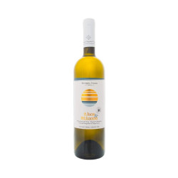 Limnos Organic wines - Ilios kai Thalassa - Moscato Alexandrias - Bio White Semi-Dry Wine, 750ml