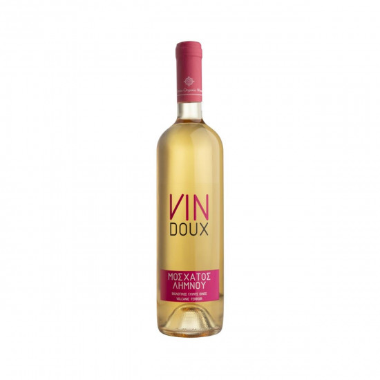 Limnos Organic wines - Vin Doux - Moscato Limnou - Bio White Sweet P.D.O.,750ml