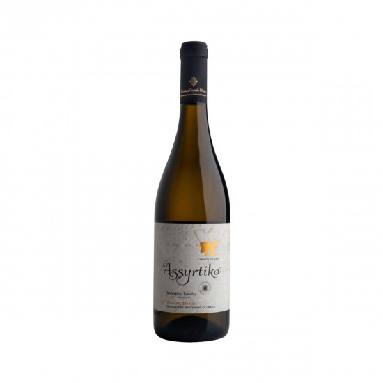 Limnos Organic wines - Assyrtiko - Bio White Dry Wine,750ml