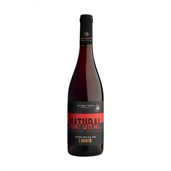 Limnos Organic Wines - Natural Limnio - Bio Dry Red Wine,750ml