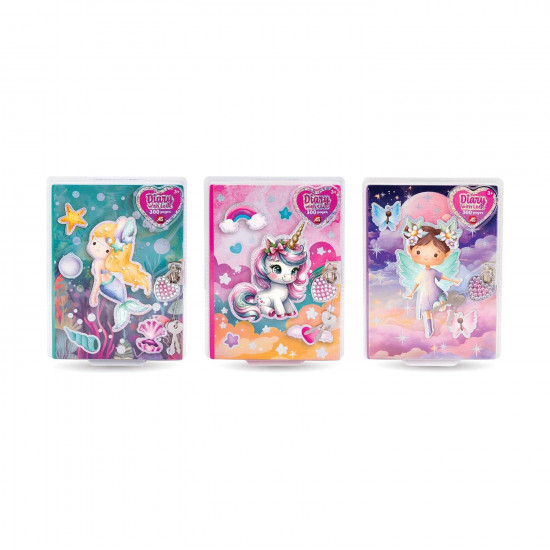 AS Diary with Lock - 300 Pages (Random) (1027-64164)