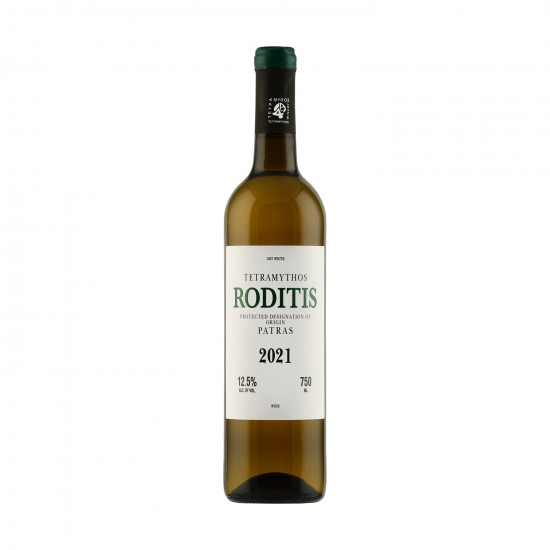 Tetramythos - Roditis - White Dry Organic Wine P.D.O.,750 ml