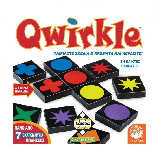Κάισσα Qwirkle - Επιτραπέζιο [Ελληνική Γλώσσα] (KA115494)