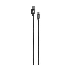 Spartan Gear - Double Sided USB Cable (Type C) (length: 2m - compatible with playstation 5, xbox series x/s, tablet, mobile) (colour: Black)