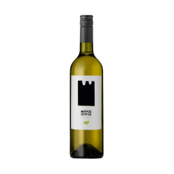Mavros Pirgos: Malagouzia - Chardonnay White Dry Wine, 750ml