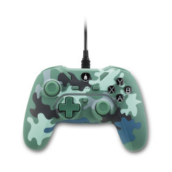 Spartan Gear - Pelekys Wired Controller (compatible with PC and playstation 3) (colour: Green Camo)