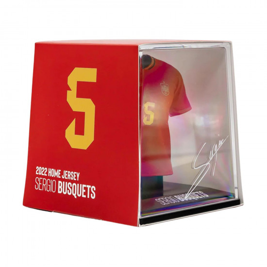 MyJersey: Spain - Sergio Busquets European Championship Sergio (2022) (06MY00003)