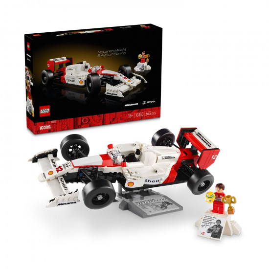 LEGO® Icons: McLaren MP4/4 & Ayrton Senna (10330)