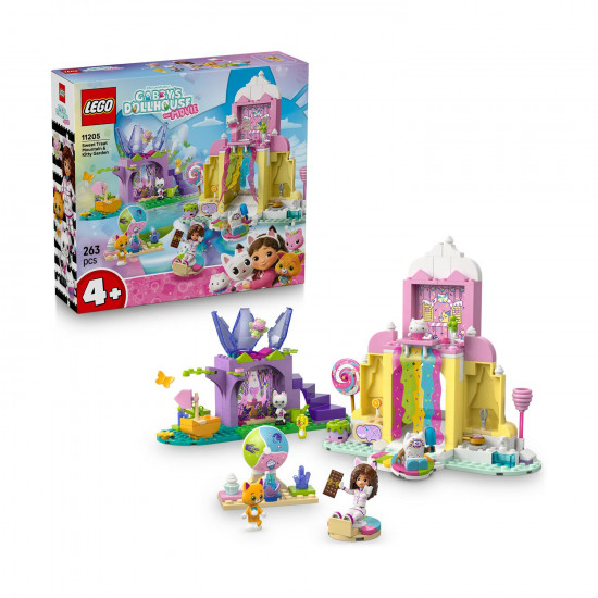 LEGO® Gabby’s Dollhouse: Sweet Treat Mountain & Kitty Garden (11205)