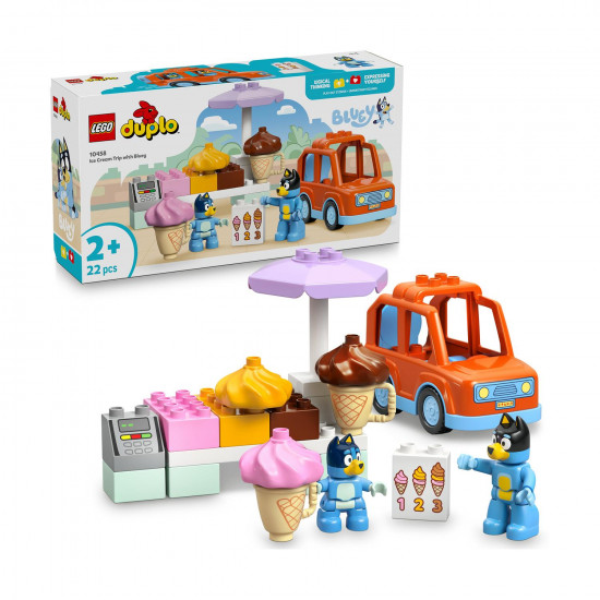 LEGO® DUPLO® Bluey: Ice Cream Trip with Bluey (10458)