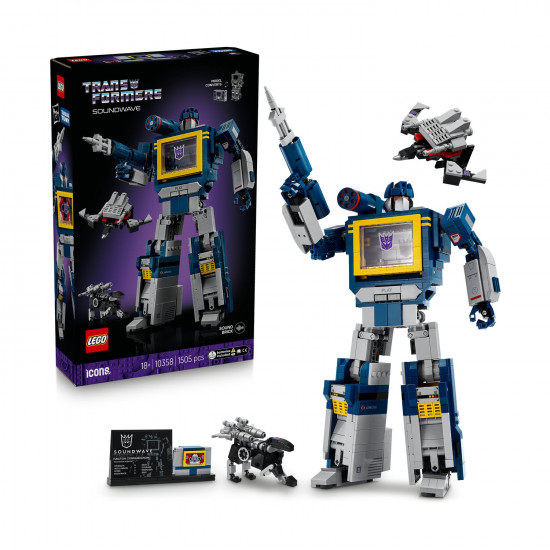 LEGO® Icons: Transformers - Soundwave (10358)