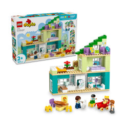 LEGO® DUPLO® Town: 3 in 1 Modern Family House with Figures (10470)