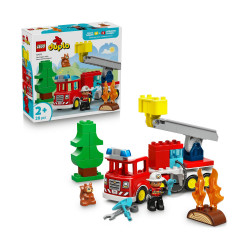 LEGO® DUPLO® Town: Fire Truck with Hose and Firefighter (10473)