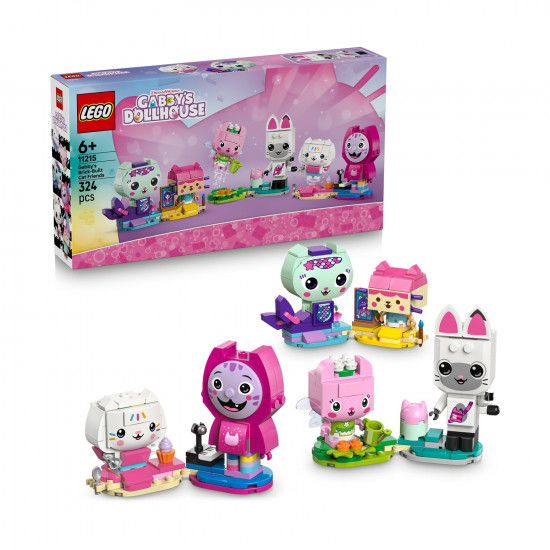 LEGO® Gabby’s Dollhouse: Gabby’s Brick-Built Cat Friends (11215)