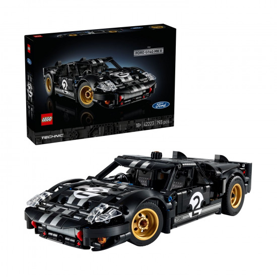 LEGO® Technic: 1966 Ford GT40 MKII Race Car (42223)