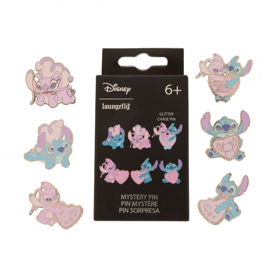 Loungefly Disney: Lilo & Stitch - Angel Hearts Mystery Box Pins - Eaches (WDPN4024-EA)