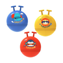 Fisher-Price:  Super Bouncy Ball (With Foot Pump) (45cm) (Random Choice) (F0960)