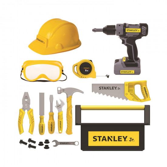 Stanley Jr. - Role Playing: Mega Toolbox Set with Power Drill (SRP024-SY)