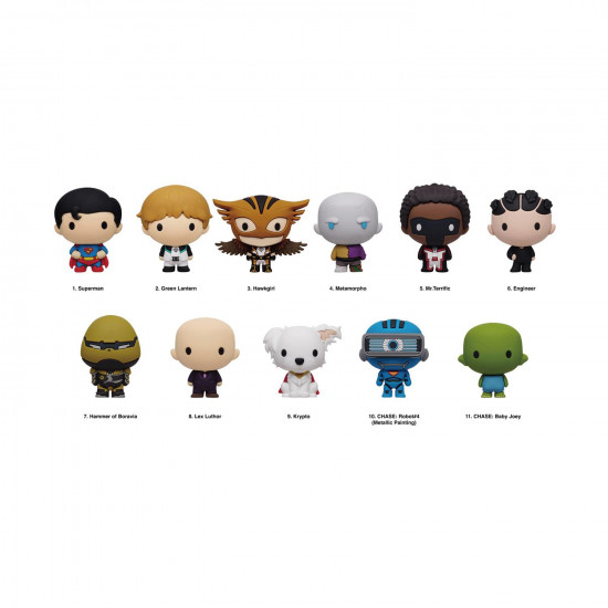 Monogram: Superman Legacy (Series1) (Blind Bag/Random) 3D Foam Bag Clips Figures (45650)