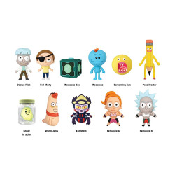Monogram: Rick and Morty (Series2) (Blind Bag/Random) 3D Foam Bag Clips Figures (74030)