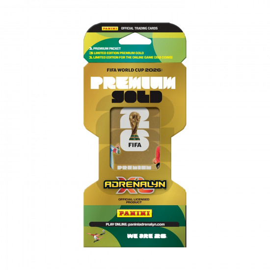 Panini Adrenalyn XL: Fifa World Cup 2026 Premium Gold - Blister Pack