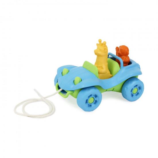Green Toys: Dune Buggy Pull Toy - Blue (PTDB-1308)