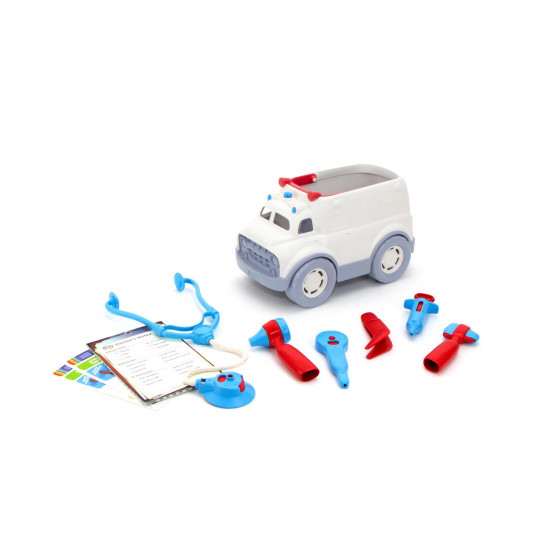 Green Toys: Ambulance & Doctor'S Kit (AMDK-1313)