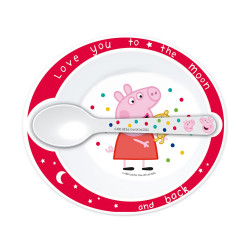 Stor: Peppa Pig Little One - Toddler 2 Pcs Micro Set  (13478)