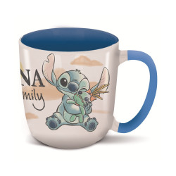 Stor Disney: Stitch & Angel Ohana Dnls - Young Adult Ceramic Elite Mug In Gift Box (385ml) (94722)
