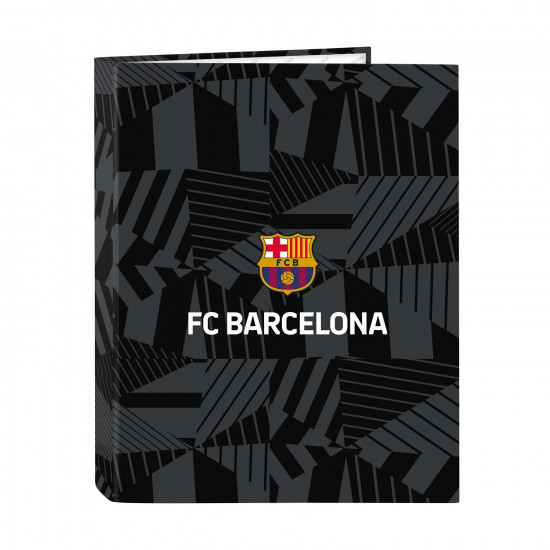Safta: F.C.Barcelona - Folio Cardboard 4 Rings Binder Black (512426067)