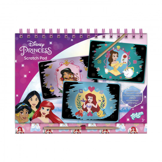 Totum: Disney Princess - Scratch Pad (TT044340)