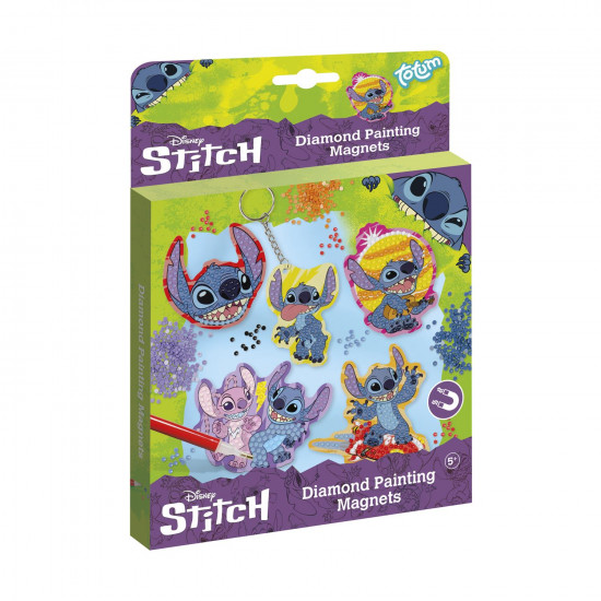 Totum: Disney Stitch - Diamond Paint Magnets (TT700086)