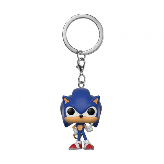 Funko Pocket Pop!: Sonic The Hedgehog - Sonic with Ring Vinyl Figure Keychain