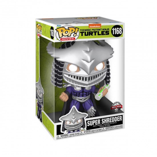 Funko Pop! Jumbo Movies: Teenage Mutant Ninja Turtles - Super Shredder (Special Edition) #1168 Vinyl Figure (10