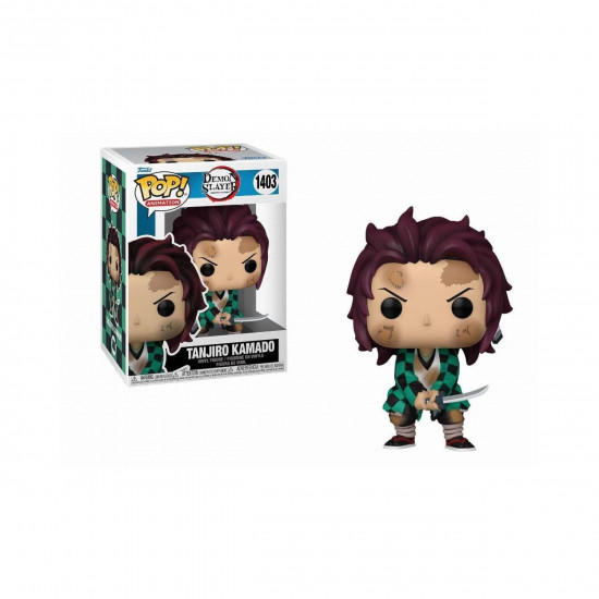 Funko Pop! Animation: Demon Slayer Kimetsu No Yaiba - Tanjiro Kamado (Training) #1403 Vinyl Figure