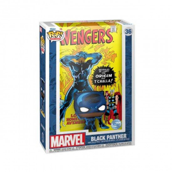 Funko Pop! Comic Covers Marvel: The Avengers - Black Panther (Special Edition) #36 Vinyl Figure
