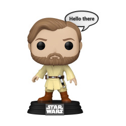 Funko Pop! Disney Star Wars: Sayings - Obi-Wan Kenobi #781 Bobble-Head Vinyl Figure