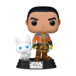 Funko Pop! & Buddy Disney Star Wars: Rebels - Ezra Bridger with Loth Cat (Special Edition) #756 Bobble-Head Vinyl Figure