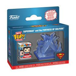 Funko Bitty Pop! Towns DC: Superman - Superman and The Fortress of Solitude Vinyl Figures
