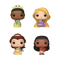 Funko Pocket Pop! Capsule: Princess Holiday - Moana, Belle, Tiana, Rapunzel (Blind Box/Random) Vinyl Figures