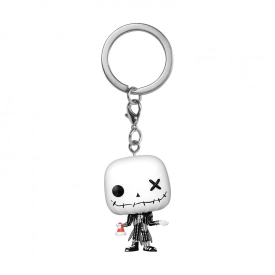 Funko Pocket Pop! Disney: The Nightmare Before Christmas (Patchwork) - Jack Skellington Vinyl Figure Keychain