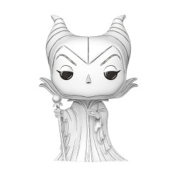 Funko Pop! Disney: Sleeping Beauty (Sketched) - Maleficent #1648 Vinyl Figure